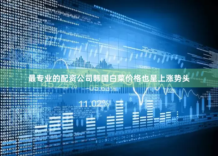 最专业的配资公司韩国白菜价格也呈上涨势头